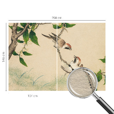 Vliesová fototapeta s potiskem Klasické duo