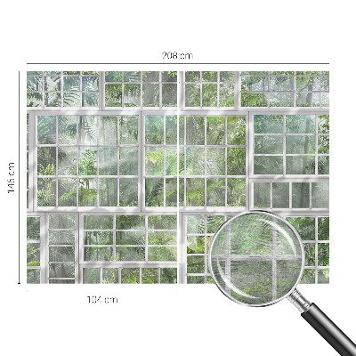 Fototapeta na zeď Zelený les