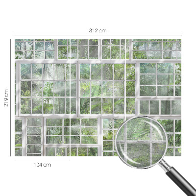 Fototapeta na zeď Zelený les