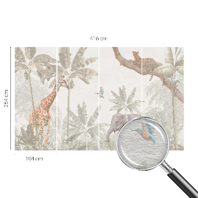 Vliesová fototapeta na zeď Tropická oáza