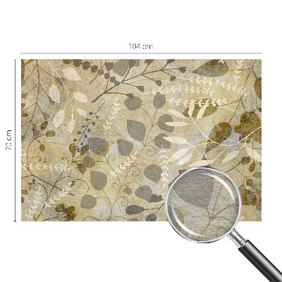 Fototapeta do ložnice Listy větviček