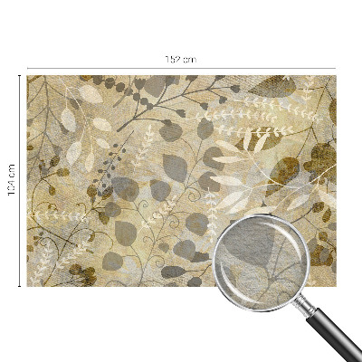 Fototapeta do ložnice Listy větviček