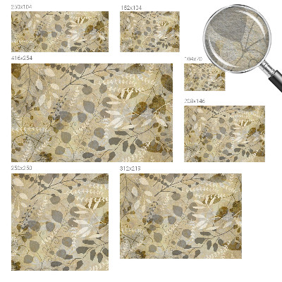 Fototapeta do ložnice Listy větviček