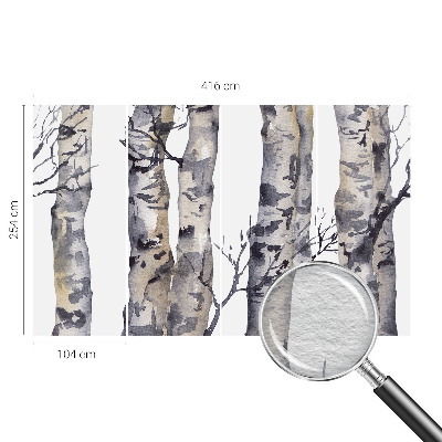 Vliesová fototapeta do obýváků Osikový les