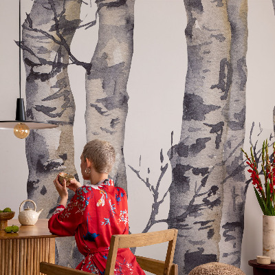 Vliesová fototapeta do obýváků Osikový les