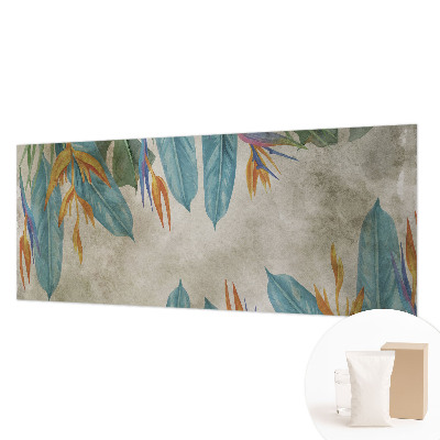 Vliesová fototapeta do ložnice Tropické květiny