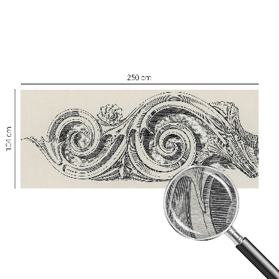 Vliesová fototapeta pro děti Rostlinná ozdoba