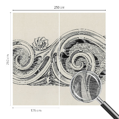 Vliesová fototapeta pro děti Rostlinná ozdoba