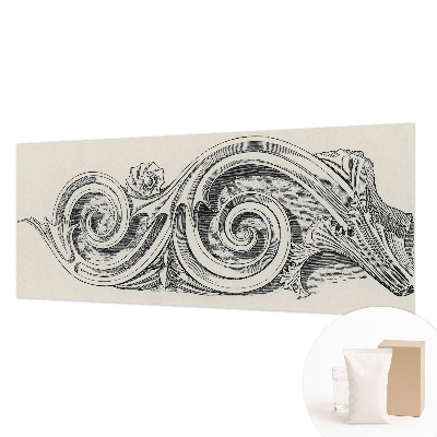 Vliesová fototapeta pro děti Rostlinná ozdoba