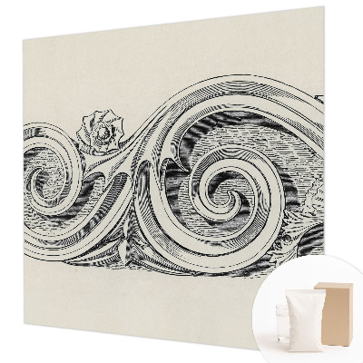 Vliesová fototapeta pro děti Rostlinná ozdoba