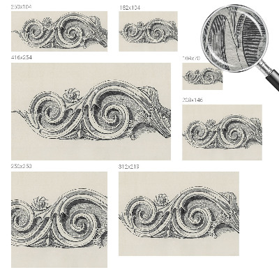 Vliesová fototapeta pro děti Rostlinná ozdoba