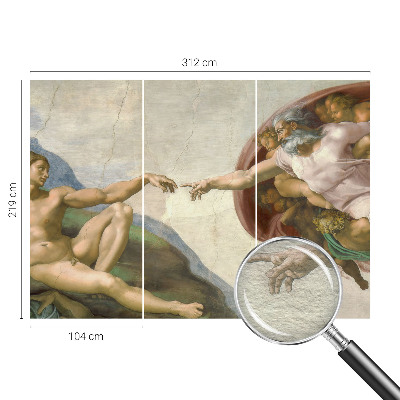 Fototapeta s potiskem na vliesu Duchovní kontakt
