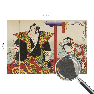 Vliesová fototapeta s potiskem Japonské divadlo