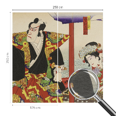 Vliesová fototapeta s potiskem Japonské divadlo