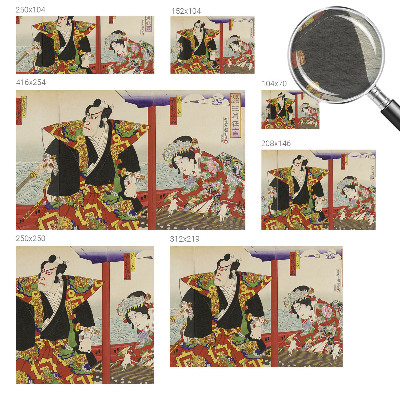Vliesová fototapeta s potiskem Japonské divadlo