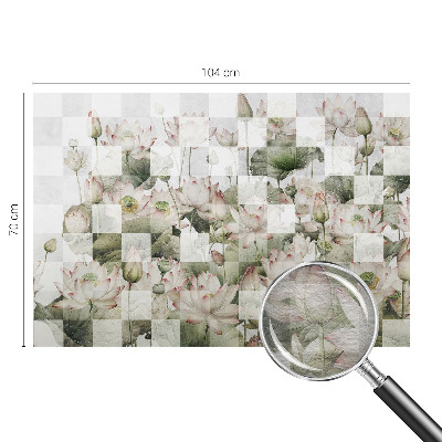 Fototapeta na zeď Lotosové vzory