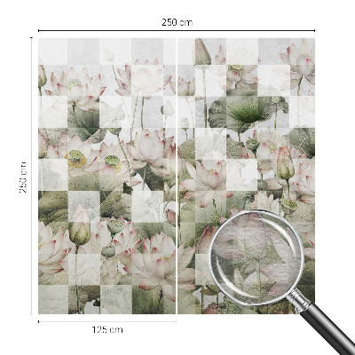 Fototapeta na zeď Lotosové vzory