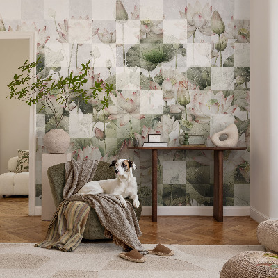 Fototapeta na zeď Lotosové vzory