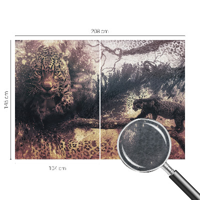 Vliesová fototapeta na zeď Lesní téma