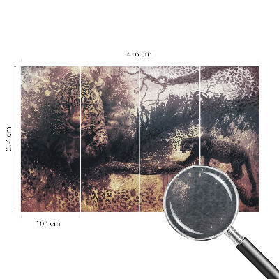 Vliesová fototapeta na zeď Lesní téma