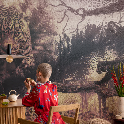 Vliesová fototapeta na zeď Lesní téma