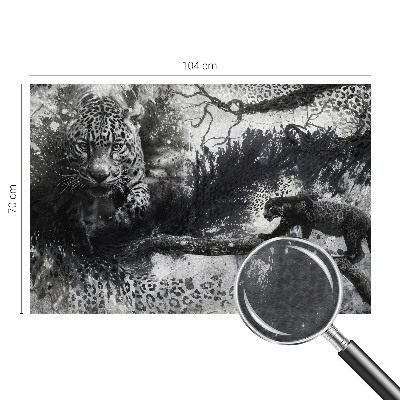 Fototapeta do obýváku Abstraktní leopardi