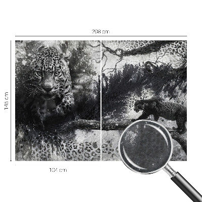 Fototapeta do obýváku Abstraktní leopardi