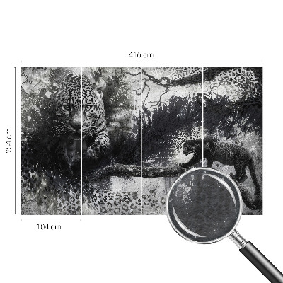 Fototapeta do obýváku Abstraktní leopardi