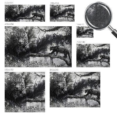 Fototapeta do obýváku Abstraktní leopardi