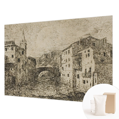 Vliesová fototapeta pro děti Panorama města