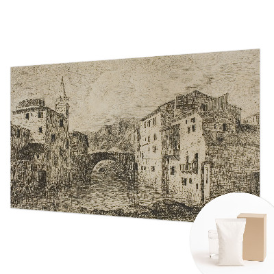 Vliesová fototapeta pro děti Panorama města