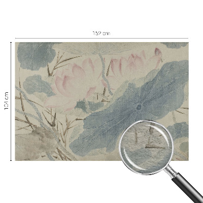 Fotografická tapeta vliesová Lotosové listy