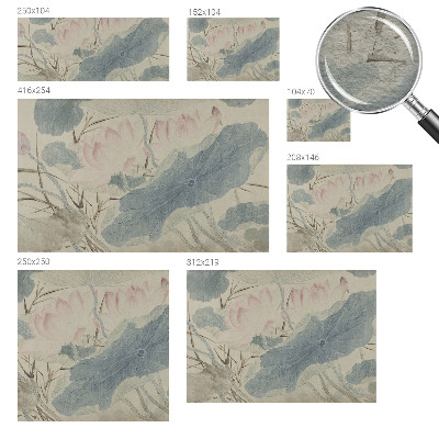 Fotografická tapeta vliesová Lotosové listy