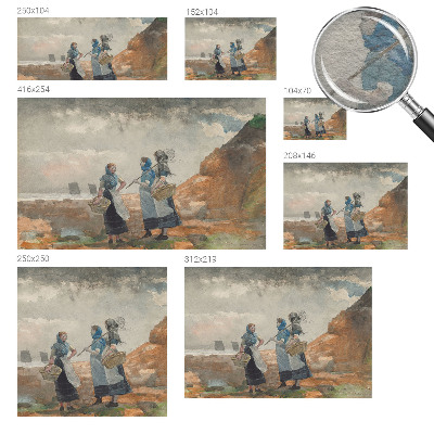 Fototapeta s potiskem na vliesu Klidné pobřeží