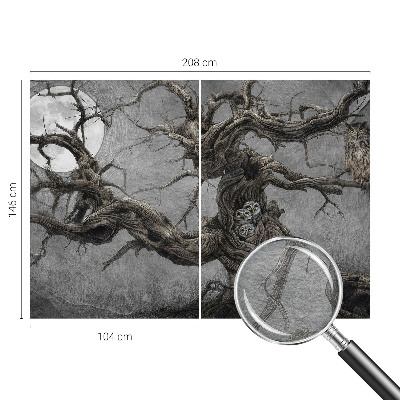 Fototapeta na míru do obýváku Tajemná sova