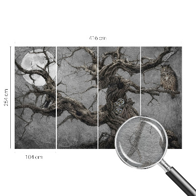 Fototapeta na míru do obýváku Tajemná sova