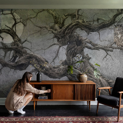 Fototapeta na míru do obýváku Tajemná sova