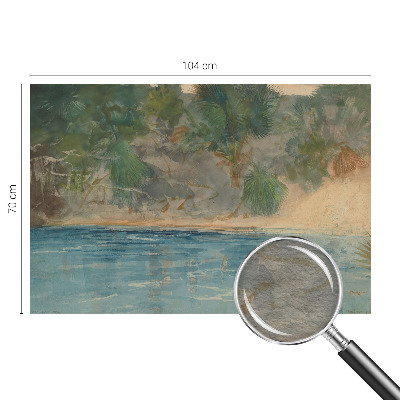 Fotografická tapeta na vliesu Tropické pobřeží