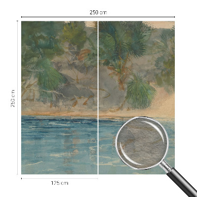 Fotografická tapeta na vliesu Tropické pobřeží