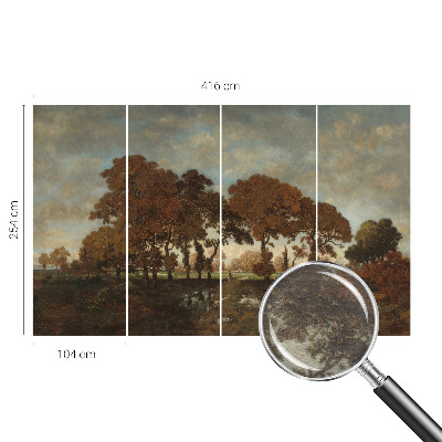 Fototapeta na míru do ložnice Idylická krajina