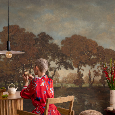 Fototapeta na míru do ložnice Idylická krajina