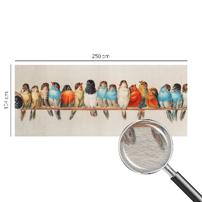 Fototapeta na stěnu Ptáci na větvi