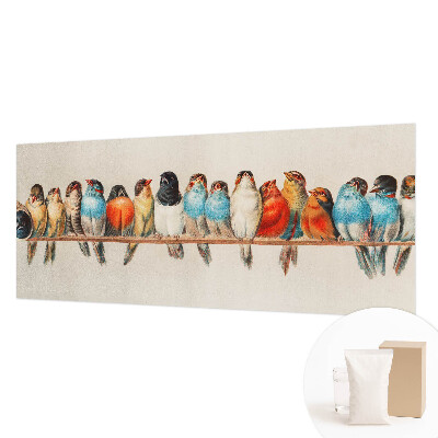 Fototapeta na stěnu Ptáci na větvi