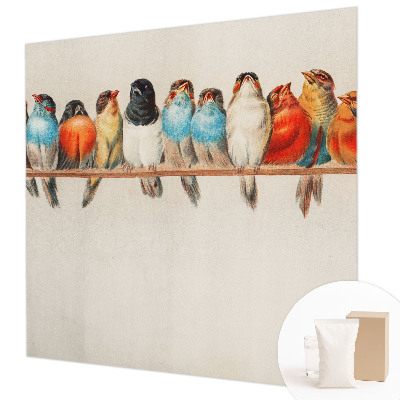 Fototapeta na stěnu Ptáci na větvi