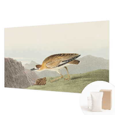 Vliesová fototapeta do ložnice Horský pták