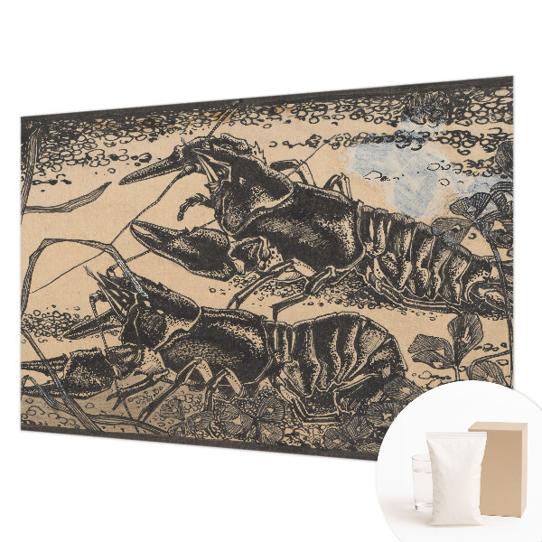 Dekorativní fototapeta na zeď Vodní rak