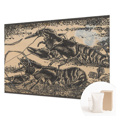 Dekorativní fototapeta na zeď Vodní rak