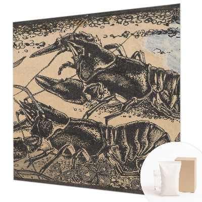 Dekorativní fototapeta na zeď Vodní rak