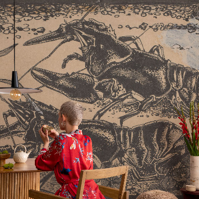 Dekorativní fototapeta na zeď Vodní rak