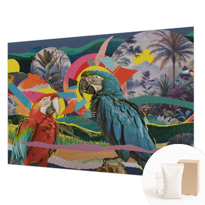 Moderní fototapeta na míru Exotických ptáků